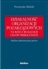 Okładka książki Działalność organizacji pozarządowych na rzecz realizacji celów publicznych Przemysław Kledzik