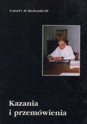 Okładka książki Kazania i przemówienia Józef Maria Bocheński