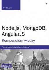 Okładka książki Node.js, MongoDB, AngularJS. Kompendium wiedzy