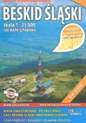 Okładka książki Beskid Śląski. Mapa turystyczna. 1:25000. Galileos autor nieznany