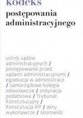 Okładka książki Kodeks postępowania administracyjnego 