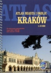 Okładka książki Kraków. Atlas miasta i okolic 