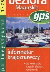 Okładka książki Wielkie Jeziora Mazur. Mapa turystyczna. GPS. 1:75 000 Demart 