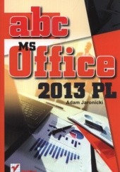 Okładka książki ABC MS Office 2013 PL Adam Jaronicki