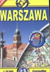 Okładka książki Warszawa. Plan miasta. Laminowany. 1:26 000 ExpressMap