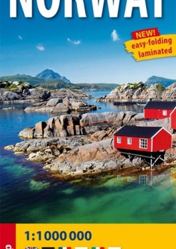 Okładka książki Norwegia. Mapa samochodowa. 1:1 000 000 ExpressMap praca zbiorowa