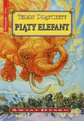 Okładka książki Piąty elefant Terry Pratchett