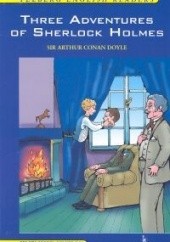 Okładka książki Three Adventures of Sherlock Holmes Arthur Conan Doyle