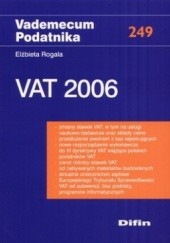 Okładka książki VAT 2006 Elżbieta Rogala