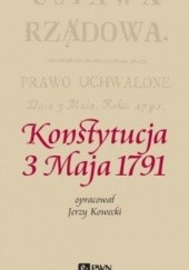 Okładka książki Konstytucja 3 Maja 1791 Jerzy Kowecki