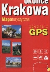 Okładka książki Okolice Krakowa. Mapa turystyczna. GPS. 1:50 000 ExpressMap 