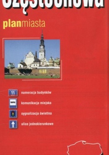 Okładka książki Częstochowa. Plan miasta. 1:22 000 ExpressMap 
