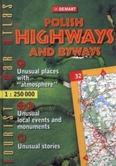 Okładka książki Polish Highways and Byways. Tourist car atlas 1:250 000 Demart