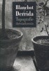 Okładka książki Blanchot Derrida. Topografie doświadczenia Andrzej Leśniak