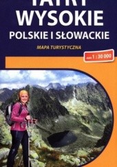 Okładka książki Tatry Wysokie Polskie i Słowackie. Mapa turystyczna. 1 : 30 000. Compass 