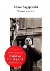 Okładka książki Wiersze wybrane + CD Adam Zagajewski
