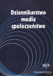 Okładka książki Dziennikarstwo, media, społeczeństwo Stanisław Mocek