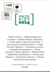 Okładka książki Przepisy 2014. Zbiór cywilny Agnieszka Kaszok