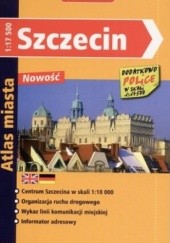 Szczecin. Plan miasta 1:17500