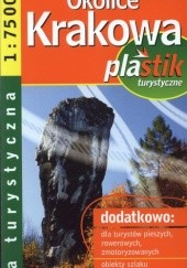 Okładka książki Okolice Krakowa Plastik Mapa turystyczna 1:75000 