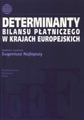 Okładka książki Determinanty bilansu płatniczego w krajach europejskich Eugeniusz Najlepszy