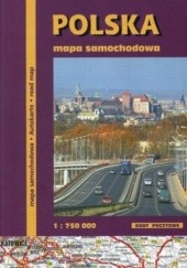 Okładka książki Polska. Mapa samochodowa 1:750 000