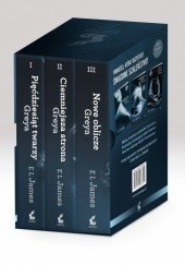 Okładka książki Pięćdziesiąt twarzy Greya + Ciemniejsza strona Greya + Nowe oblicze Greya (komplet)
