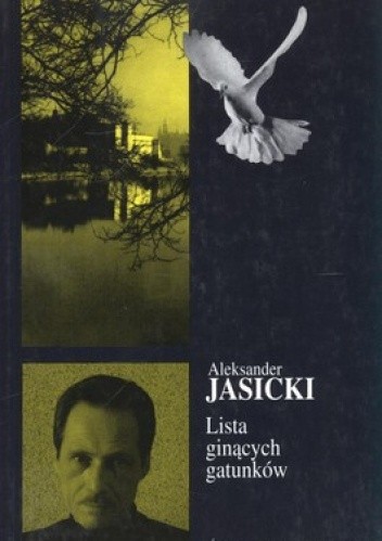 Okładka książki Lista ginących gatunków Aleksander Jasicki
