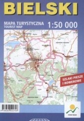 Okładka książki Powiat Bielski. Mapa turystyczna. 1:50 000