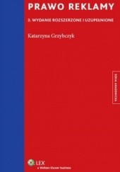 Okładka książki Prawo reklamy Katarzyna Grzybczyk