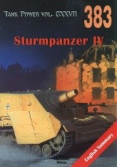 Okładka książki Sturmpanzer IV. Tank Power vol. CXXVII 383 Janusz Ledwoch