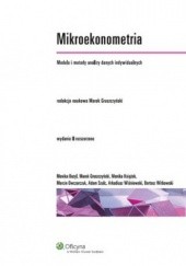 Okładka książki Mikroekonometria. Modele i metody analizy danych indywidualnych