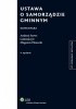 Okładka książki Ustawa o samorządzie gminnym. Komentarz Gabriela Jyż,&nbsp;Zbigniew Pławecki,&nbsp;Andrzej Szewc