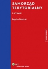 Okładka książki Samorząd terytorialny Bogdan Dolnicki