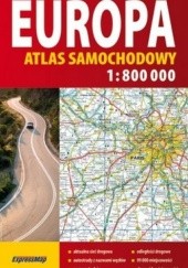 Okładka książki Europa. Atlas samochodowy. 1:800 000 ExpressMap 