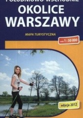 Okładka książki Południowo - wschodnie okolice Warszawy. Mapa turystyczna. 1:50 000 Compass 