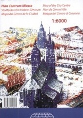 Okładka książki Kraków. Plan centrum miasta. 1:6000 Witański 