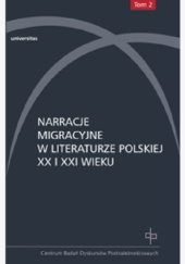 Okładka książki Narracje migracyjne w literaturze polskiej XX i XXI wieku Hanna Gosk