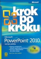 Okładka książki Microsoft PowerPoint 2010. Krok po kroku Joyce Cox, Joan Lambert