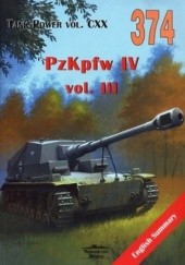 Okładka książki Pzkpfw IV vol.III. Tank Power vol.CXX 374