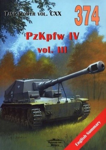 Okładka książki Pzkpfw IV vol.III. Tank Power vol.CXX 374 Janusz Ledwoch