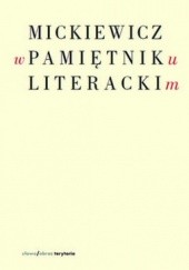 Okładka książki Mickiewicz w Pamiętniku Literackim Stanisław Rosiek