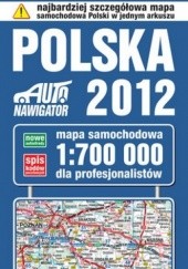 Okładka książki Polska. Mapa samochodowa dla profesjonalistów. 1:700 000 Kompas 