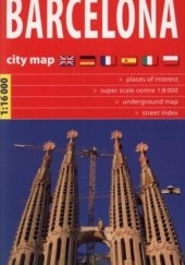 Okładka książki Barcelona. City map. 1:16 000 ExpressMap