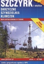 Okładka książki Szczyrk i okolice. Skrzyczne. Szyndzielnia. Klimczok. 1:25 000 Plan