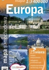 Okładka książki Europa. Mapa samochodowa. 1:3 400 000 Demart praca zbiorowa