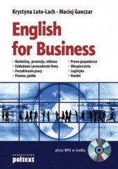 Okładka książki English for Business + CD Maciej Ganczar, Krystyna Luto-Lach