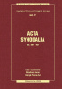 Okładka książki Acta synodalia Ann. 381-431. Dokumenty synodów od 381 do 431 roku Arkadiusz Baron,&nbsp;Henryk Pietras SJ