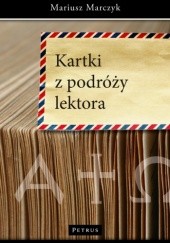 Okładka książki Kartki z podróży lektora Mariusz Marczyk