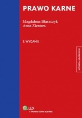 Okładka książki Prawo karne. Minirepetytorium autora Magdalena Błaszczyk,&nbsp;Anna Zientara, 9788326492846